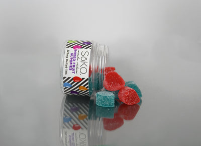 DELTA-9 GUMMIES with CBD: MIXED BERRIES 450 MG