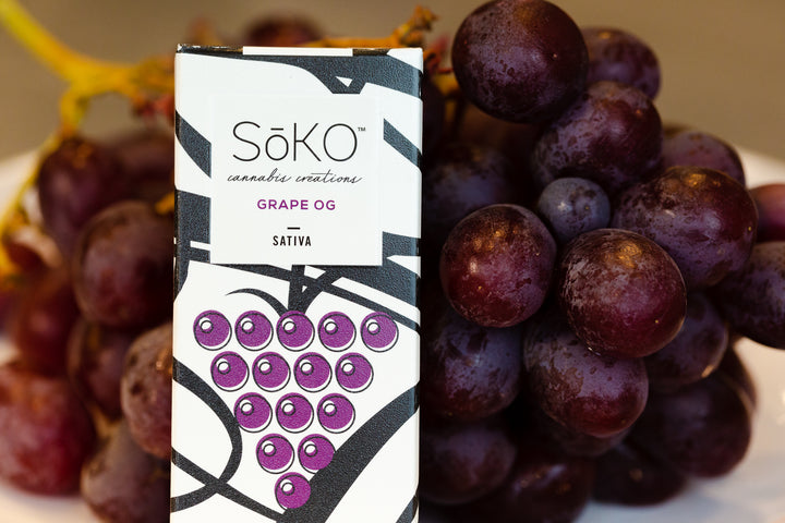 SoKo's THC Oil Vape - Grape OG Sativa