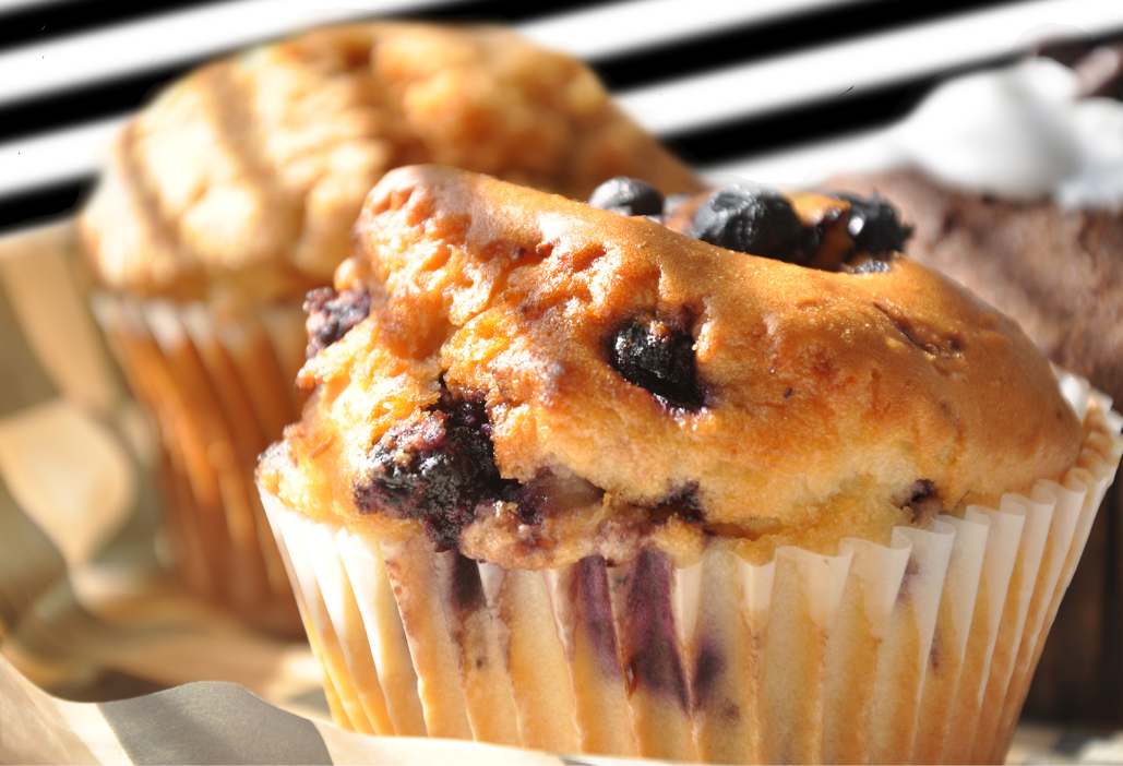 THC Infused Blueberry Kush Muffins