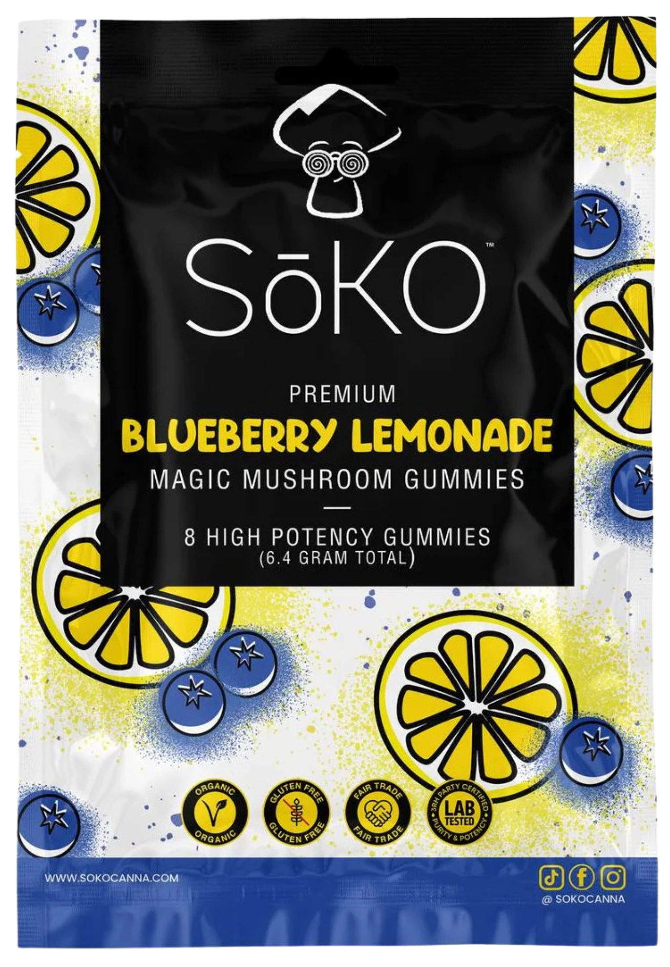 Blueberry Lemonade Magic Mushroom Gummies