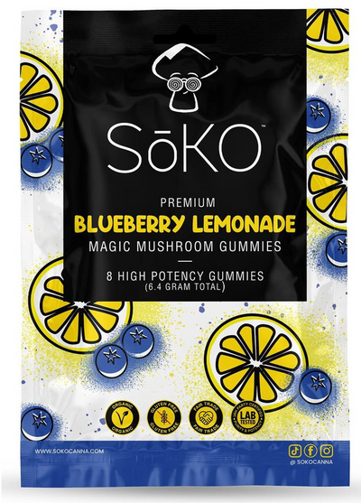 Blueberry Lemonade Magic Mushroom Gummies