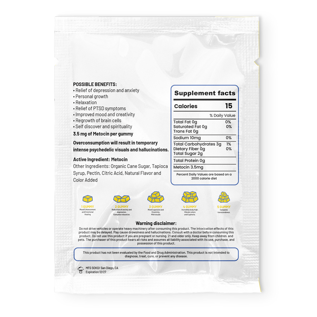 New Transcendence-dose-21mg-metocin-liquid-gel-capsule