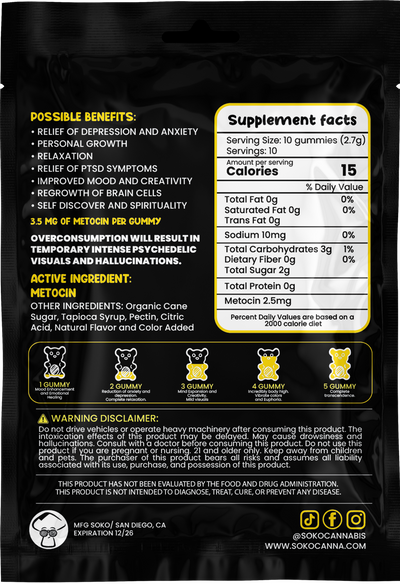 Blueberry Lemonade Magic Mushroom Gummies