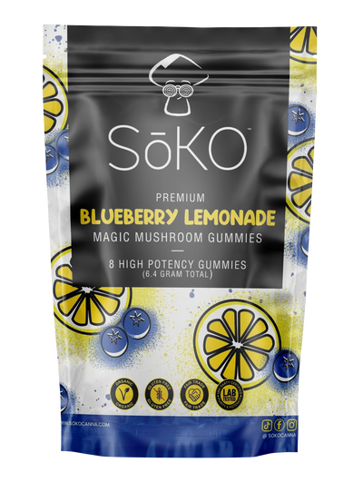 Blueberry Lemonade Magic Mushroom Gummies
