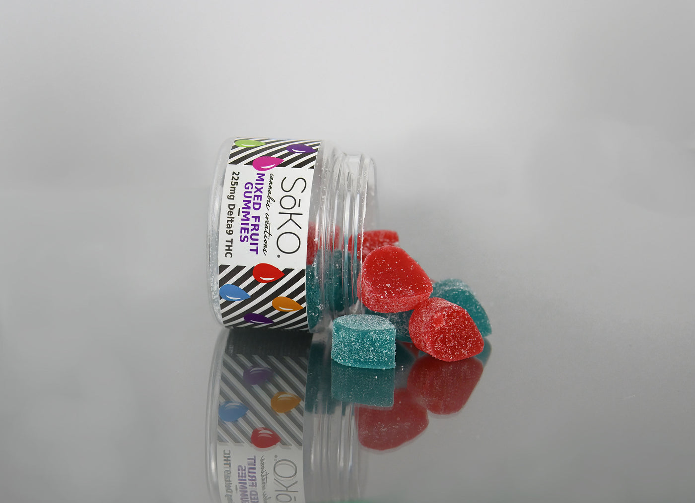 DELTA-9 GUMMIES with CBD: MIXED BERRIES 450 MG