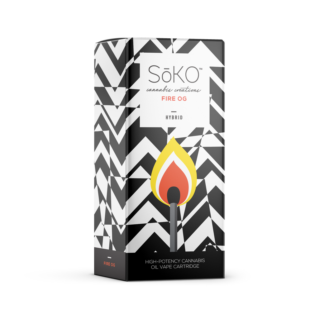 Fire OG Hybrid Vape - THC-Oil Vape Cartridge | SoKo's – SōKO Shop