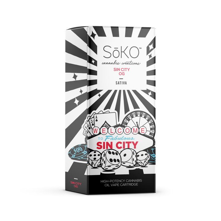 Thc Vape Concentrate: Sin City OG (Sativa 1 Gram)