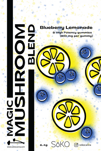 Blueberry Lemonade Magic Mushroom Gummies