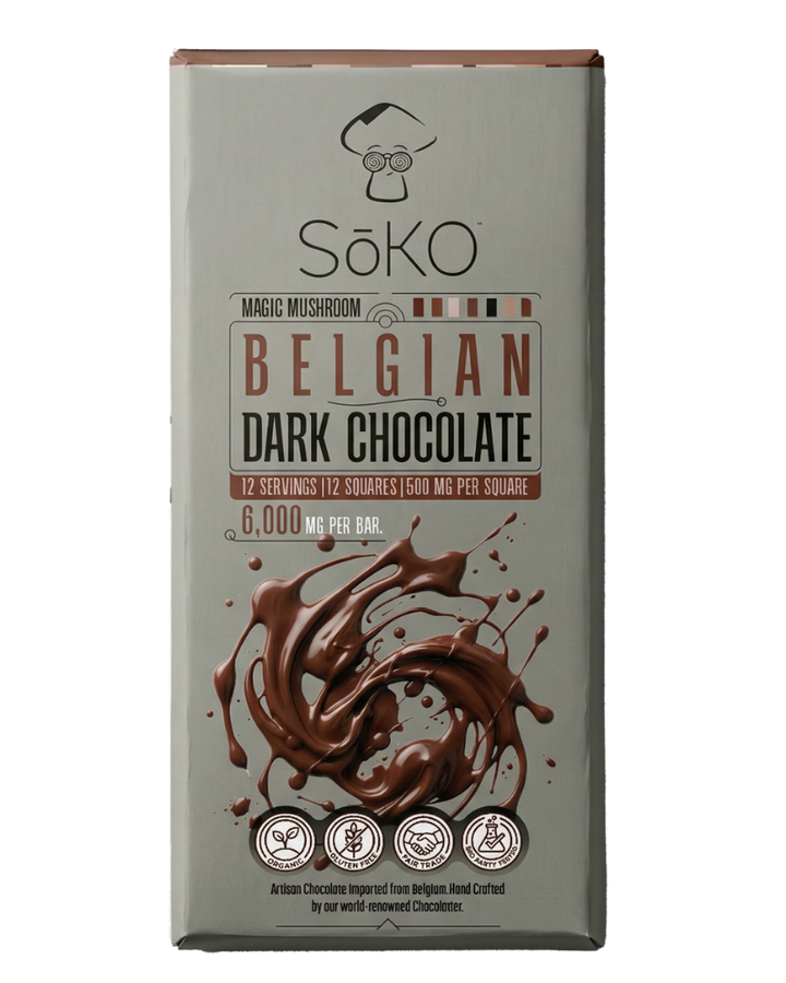 Premium Chocolate Magic Mushroom Squares 6,000 MG