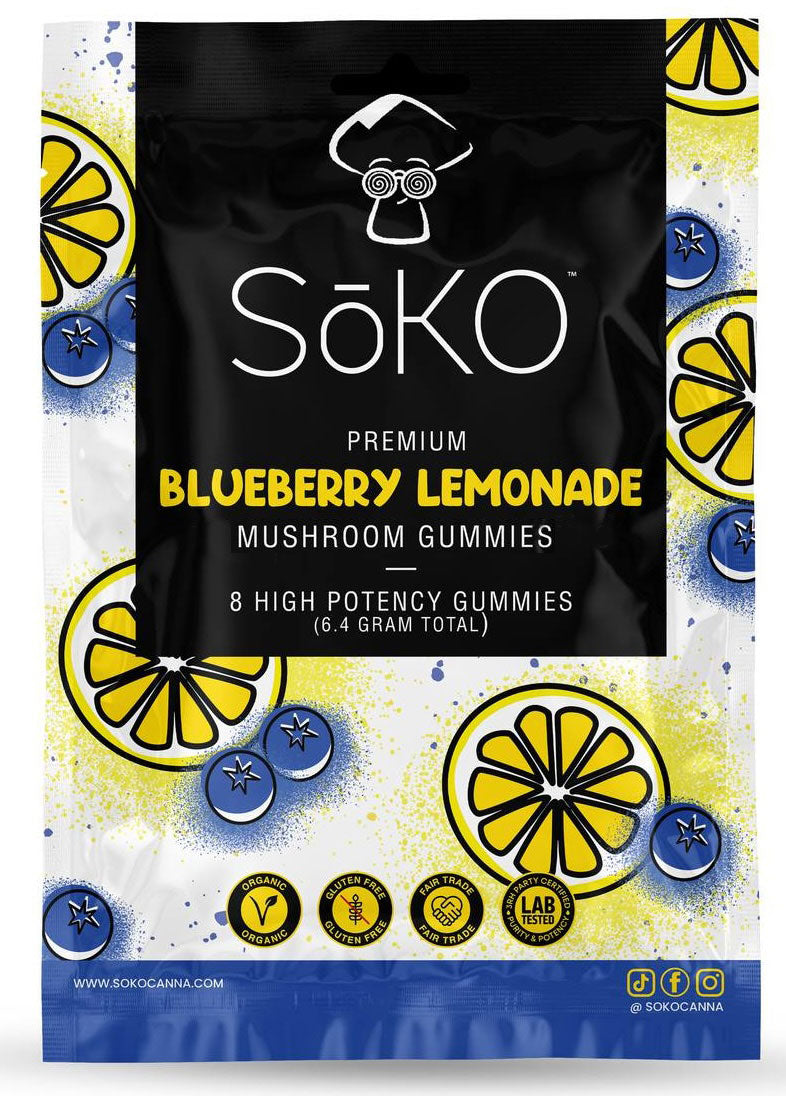 Blueberry Lemonade Mushroom Gummies