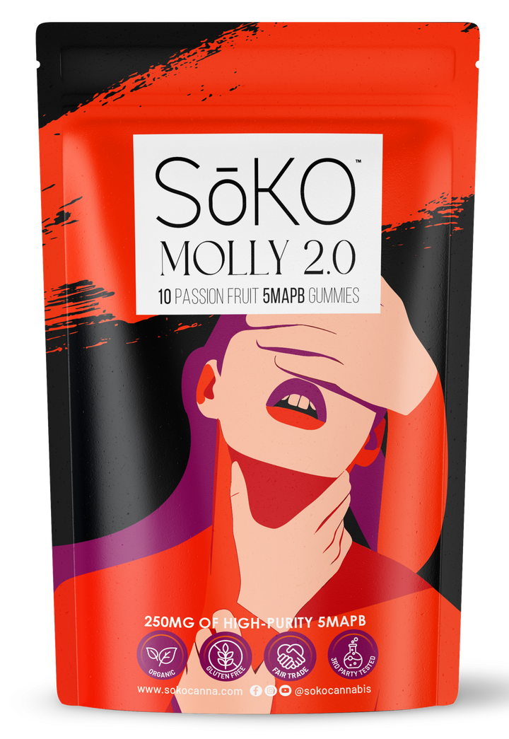 Molly 2.0 – The Cleanest Roll Yet (10 Passion Fruit 5MAPB Gummies)