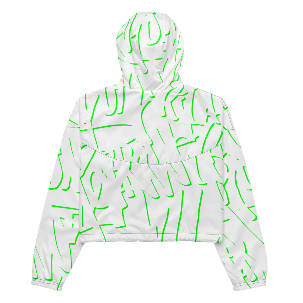 Social Responsibility Women’s Cropped Windbreaker