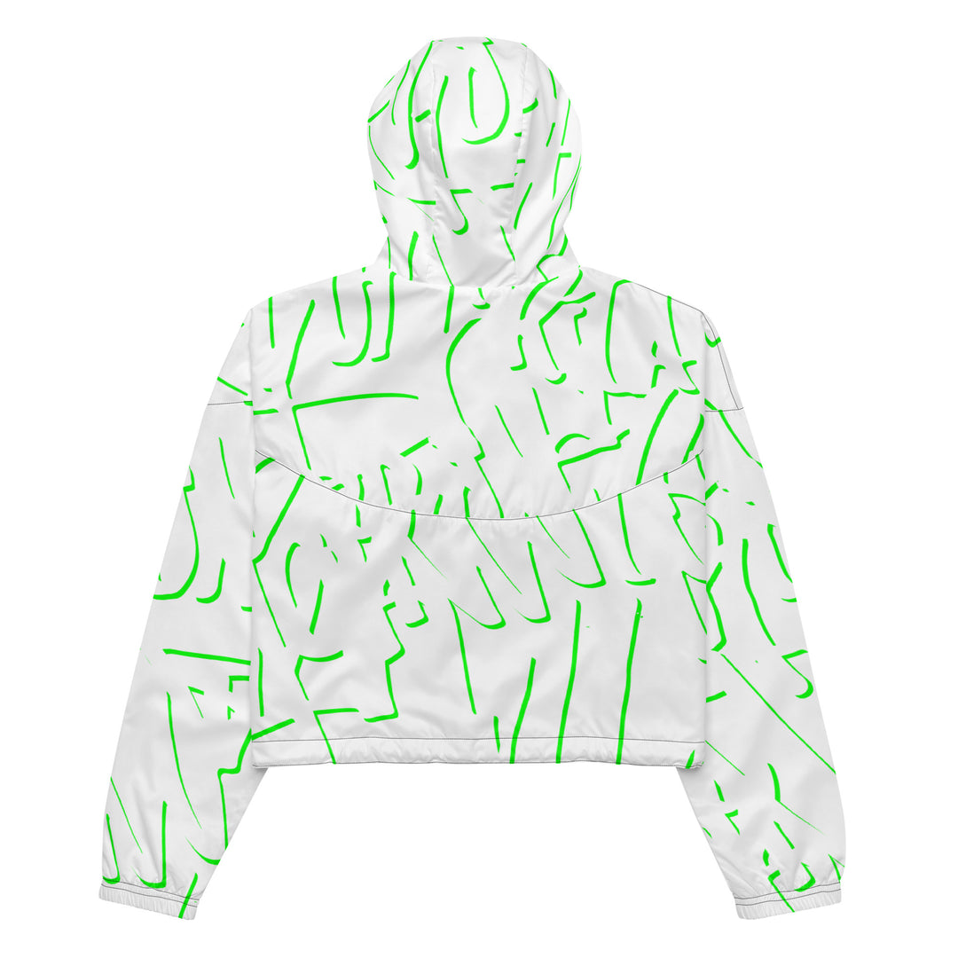 Social Responsibility Women’s Cropped Windbreaker