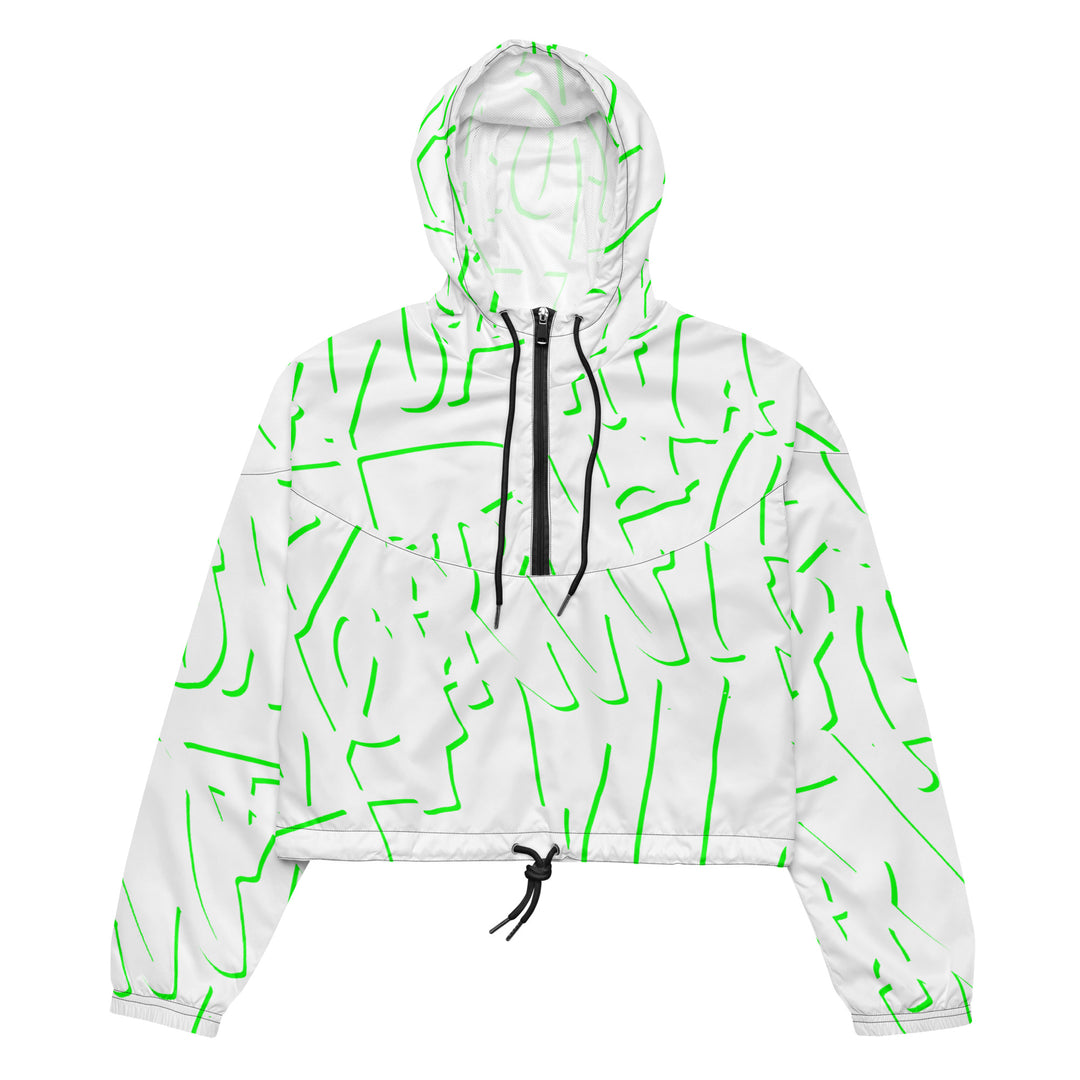 Social Responsibility Women’s Cropped Windbreaker