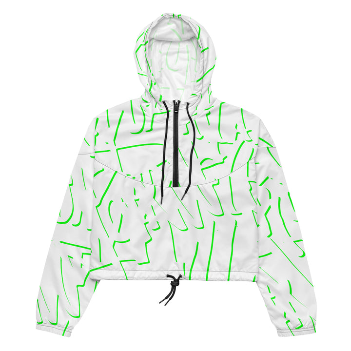 Social Responsibility Women’s Cropped Windbreaker