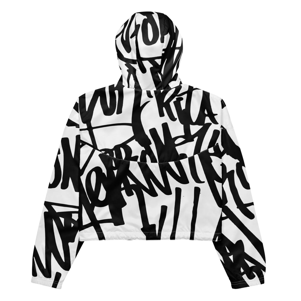 OG Kush L.A. Street Art Cropped Windbreaker