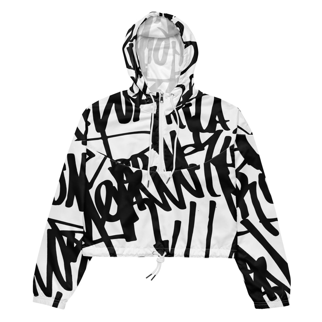 OG Kush L.A. Street Art Cropped Windbreaker