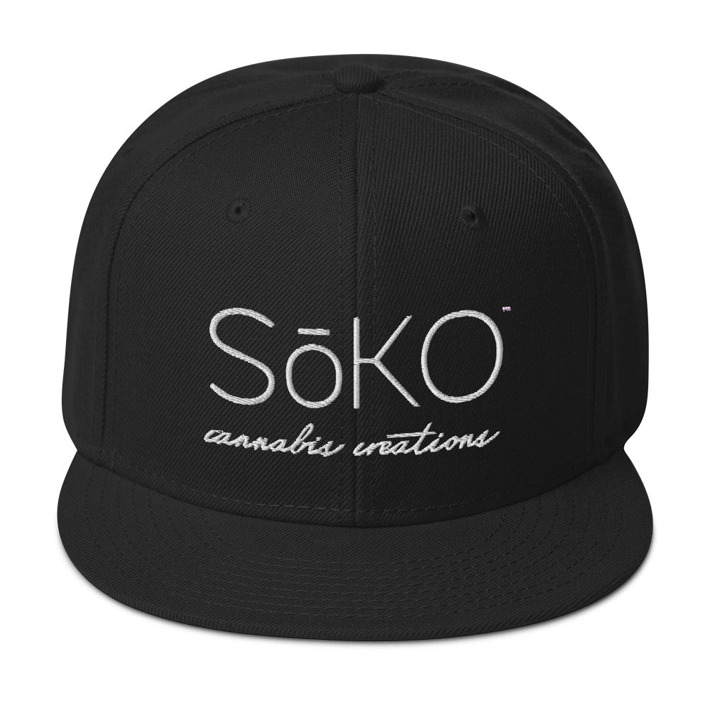SoKo’s Snapback Hat - Limited Edition Embroidered Hat